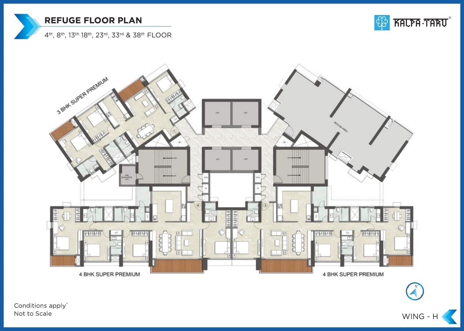 Refuge Floor Plan