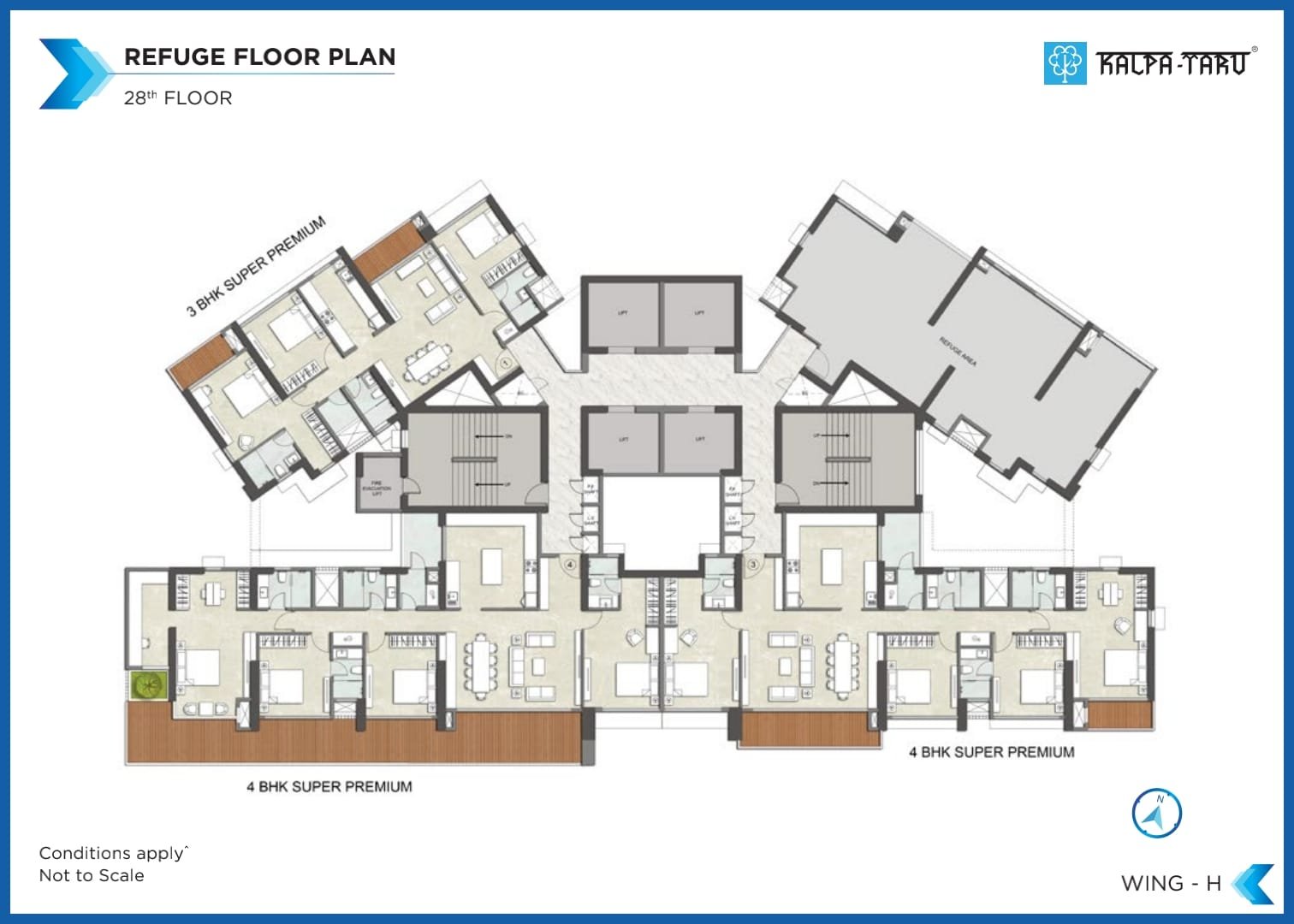 Refuge Floor Plan